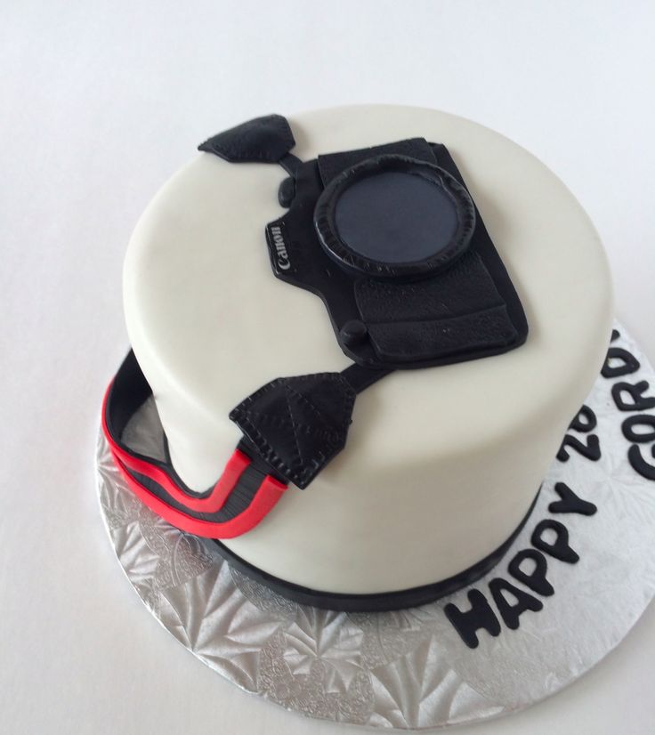 Camera Birthday Cake