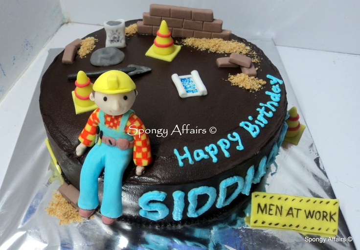 Civil Engineer Birthday Cake