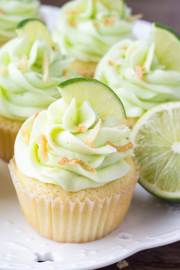 Coconut Cupcakes with Lime