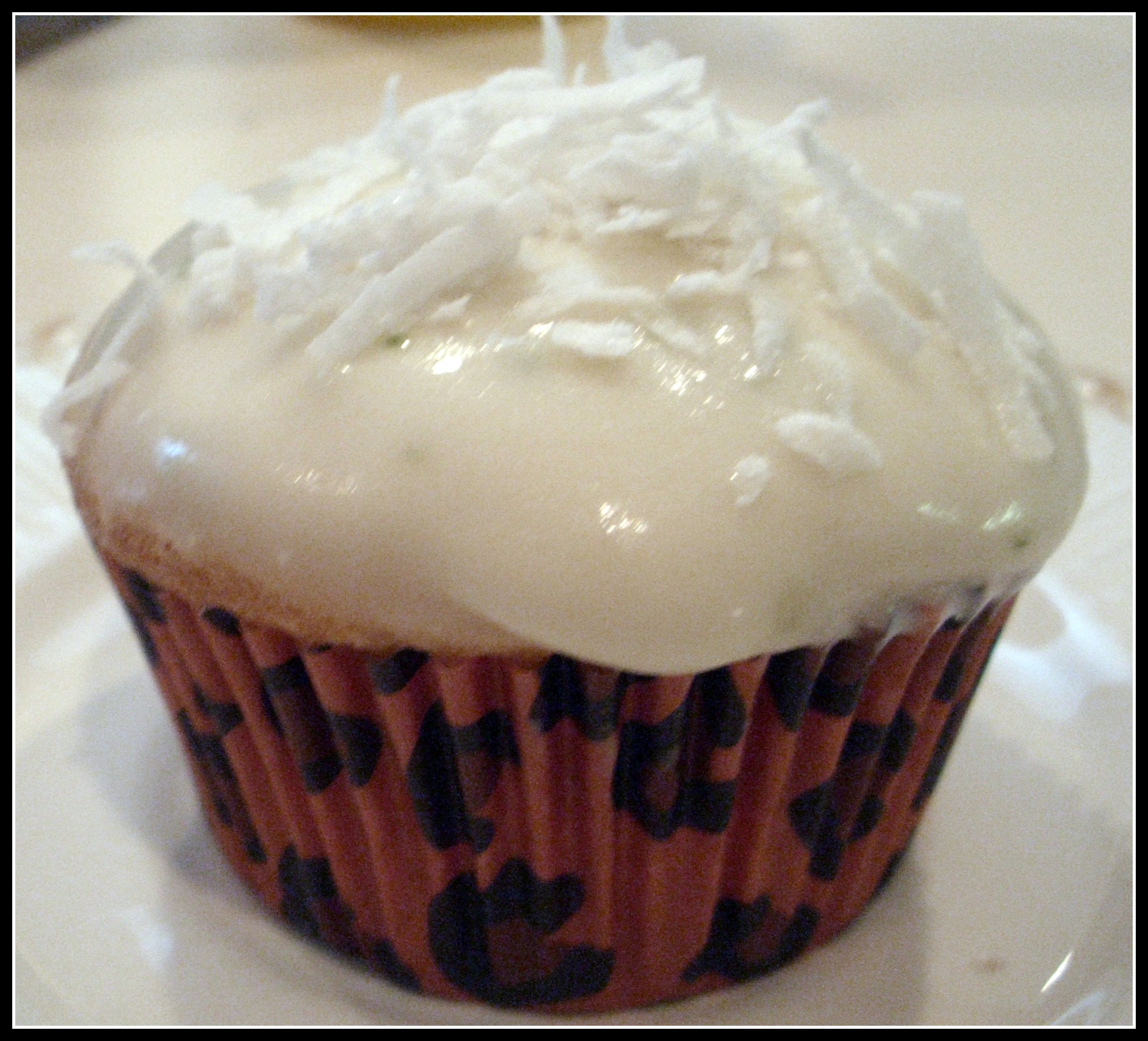 Coconut Lime Cupcakes with Buttercream Frosting