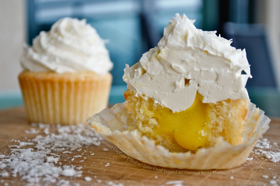 Coconut Lime Cupcakes with Buttercream
