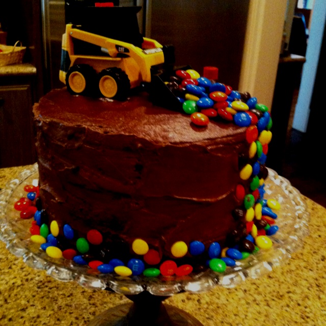 Construction Zone Birthday Cake