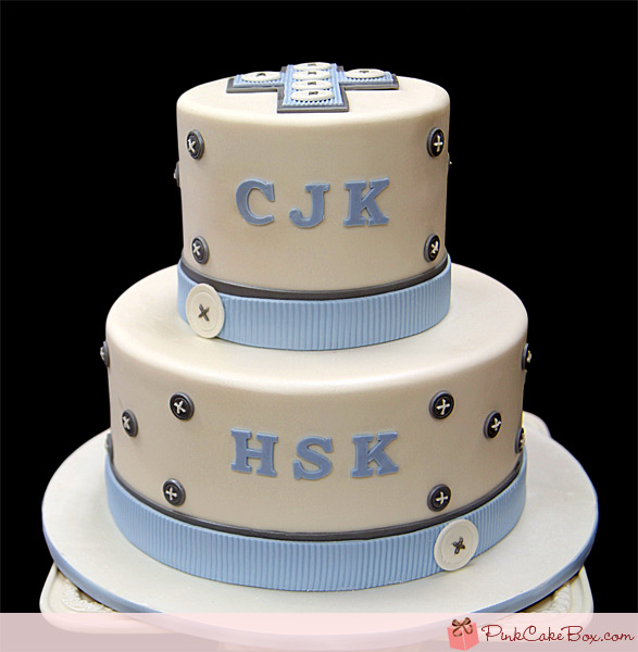 Cross Christening Cake Ideas