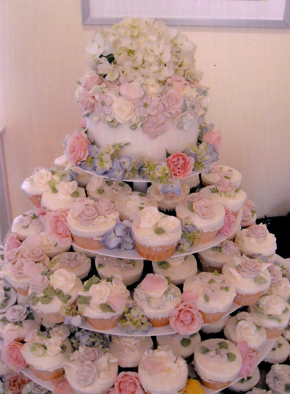 Cupcake Wedding Cake