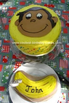 Curious George Birthday Cake