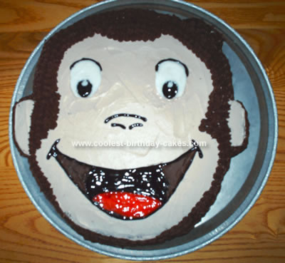 Curious George Birthday Cake