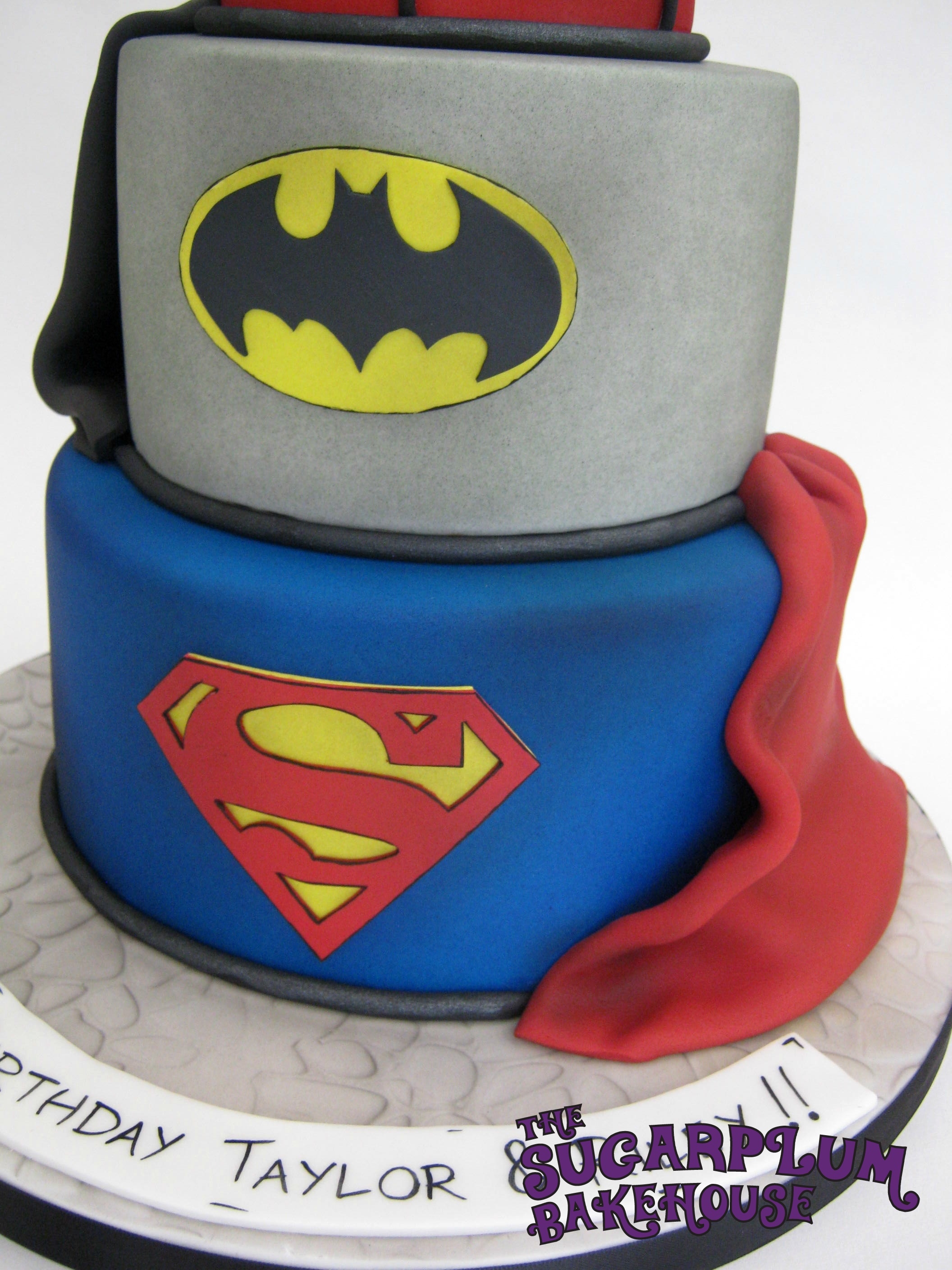 DC Super Heroes Birthday Cake