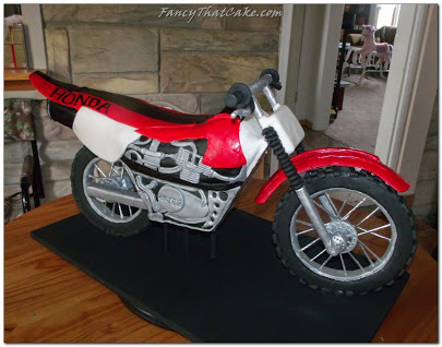 Dirt Bike Cake