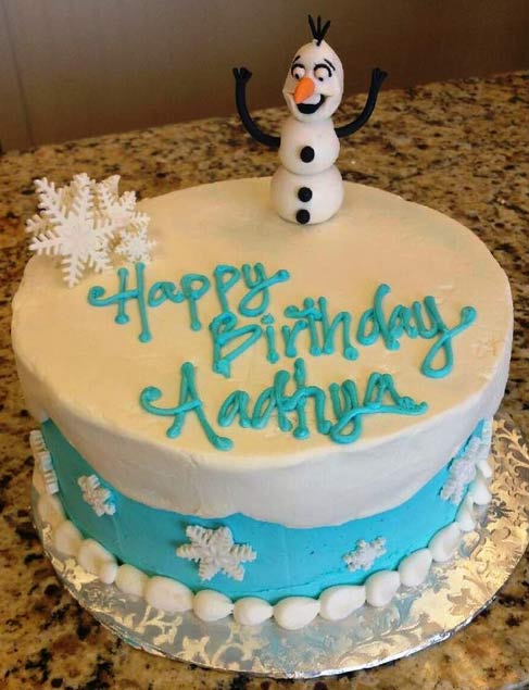 Disney Frozen Birthday Cake