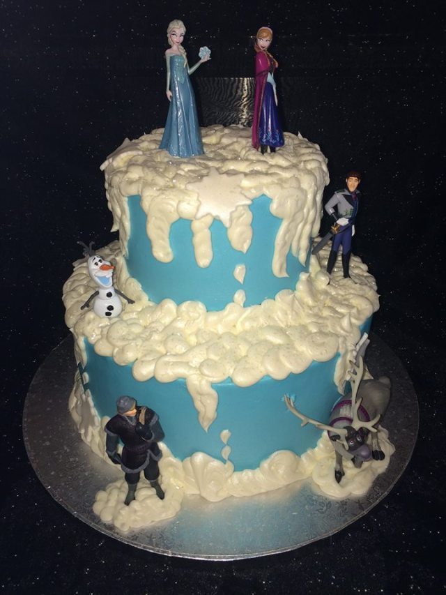 Disney Frozen Birthday Cake