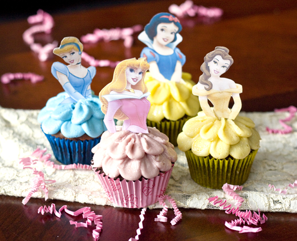 Disney Princess Cupcakes Disney Princess Cupcakes