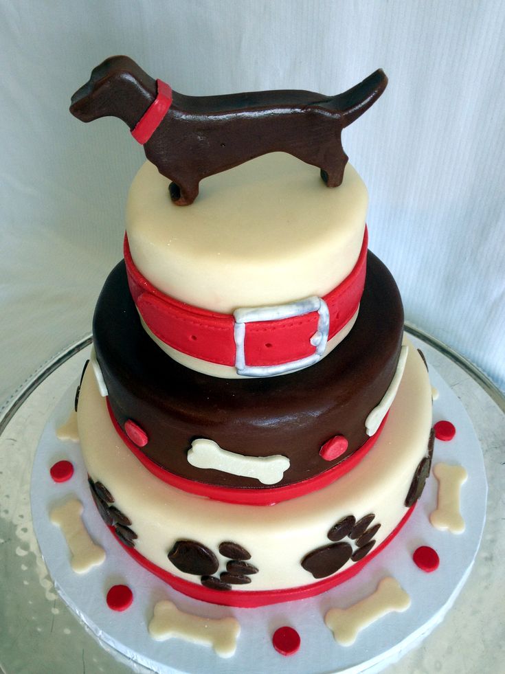 Dog Birthday Cake