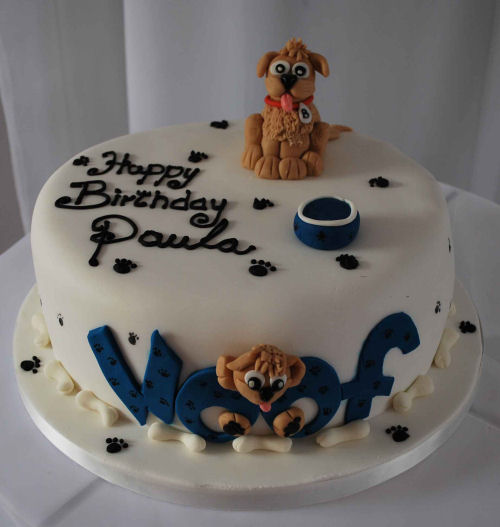 Dog Birthday Cake