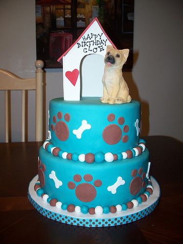 Dog Birthday Cake Dog Birthday Cake