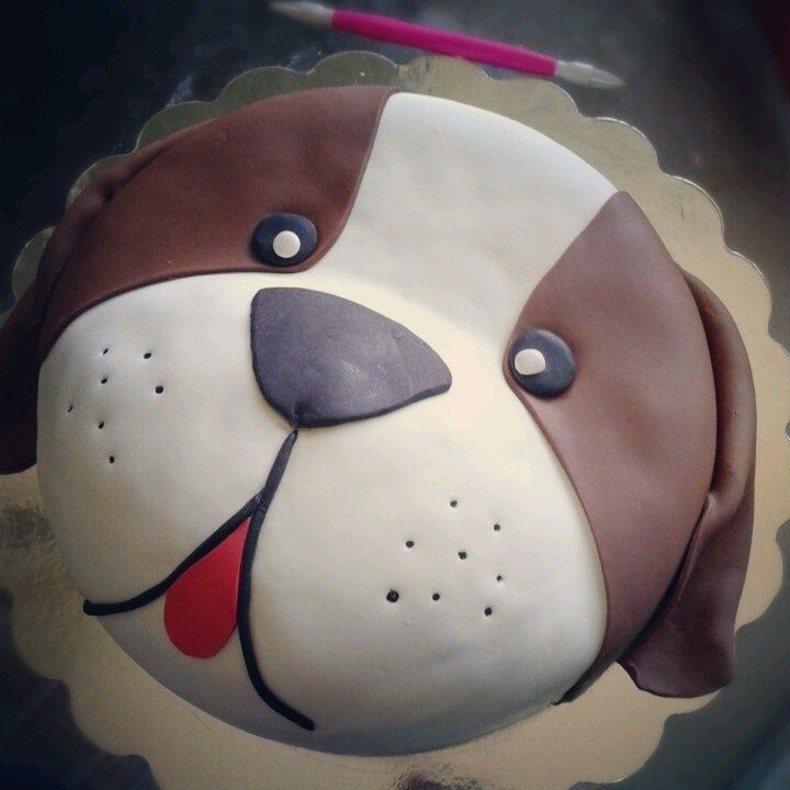 Dog Face Cake Dog Face Cake