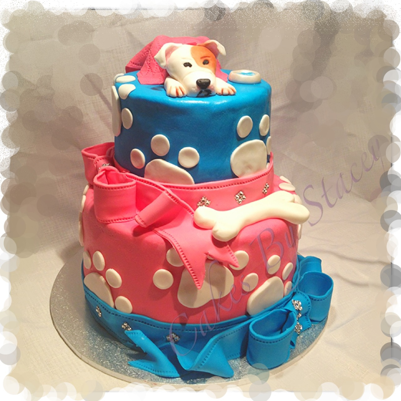 Dog Themed Birthday Cake Dog Themed Birthday Cake