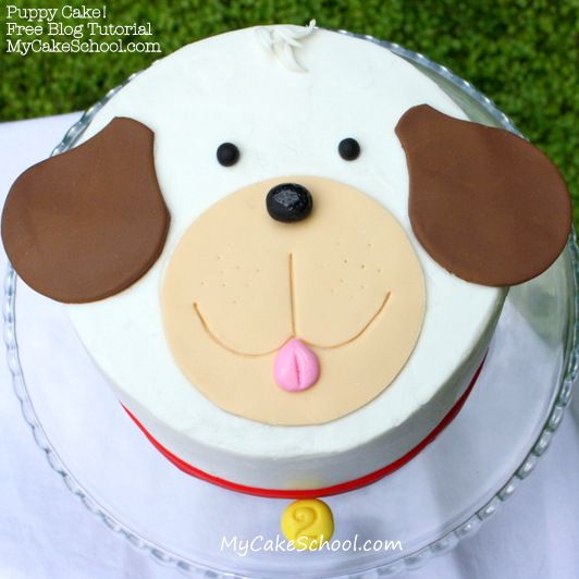 Easy Puppy Dog Cake