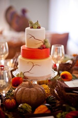 Elegant Thanksgiving Cakes