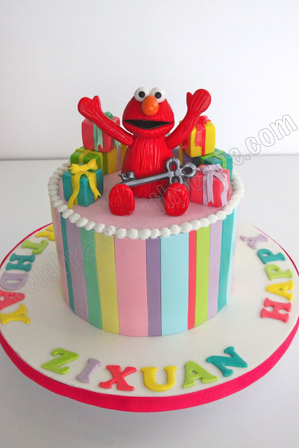 Elmo Birthday Cake