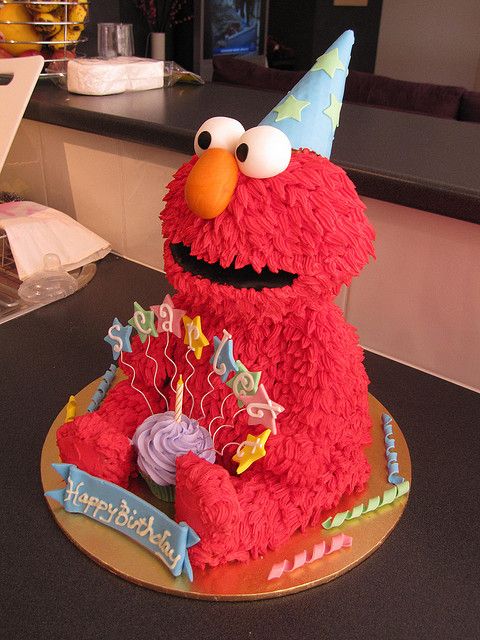 Elmo Birthday Cakes Ideas