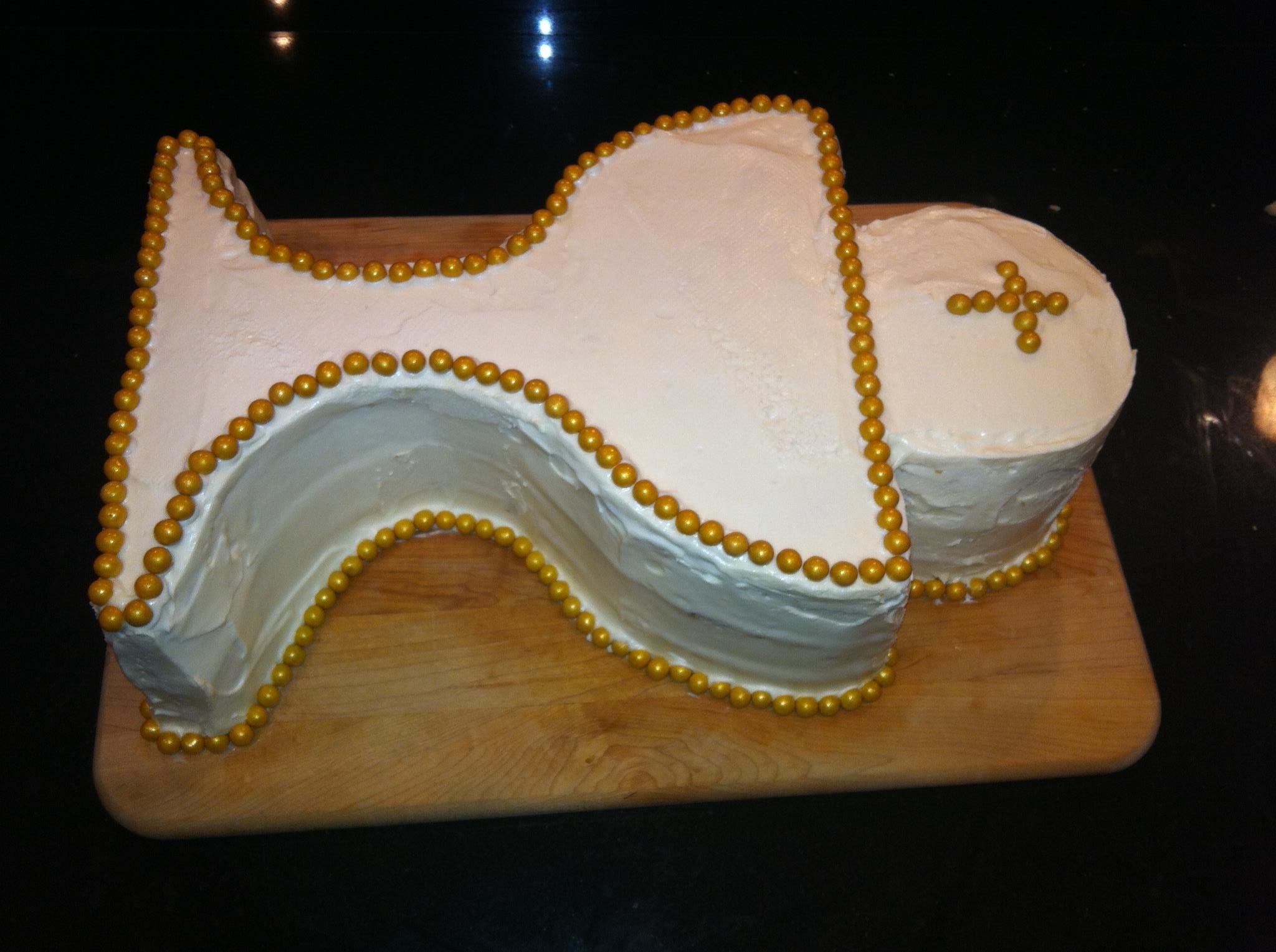 First Communion Cake Chalice