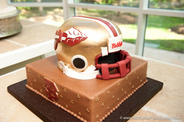 Florida State Football Helmet Cake