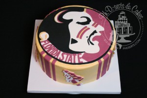 Florida State Seminoles Birthday Cake