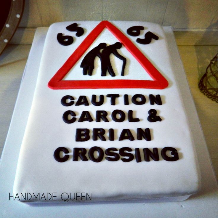 Funny 65th Birthday Cake Ideas