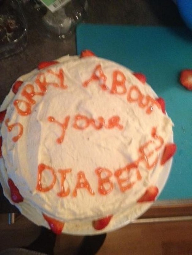 Funny Sorry Cakes