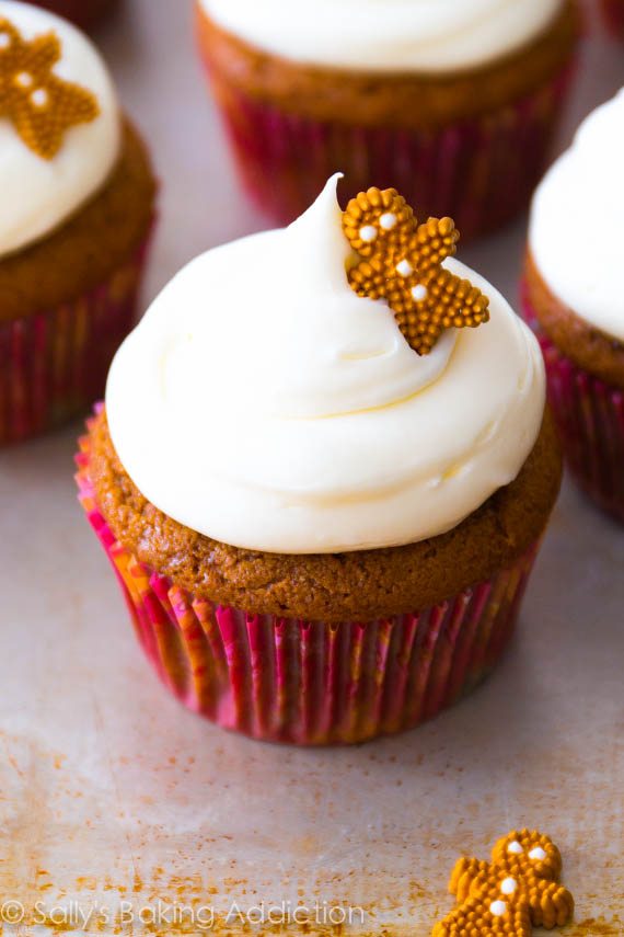 Gingerbread Cupcakes Recipe Gingerbread Cupcakes Recipe