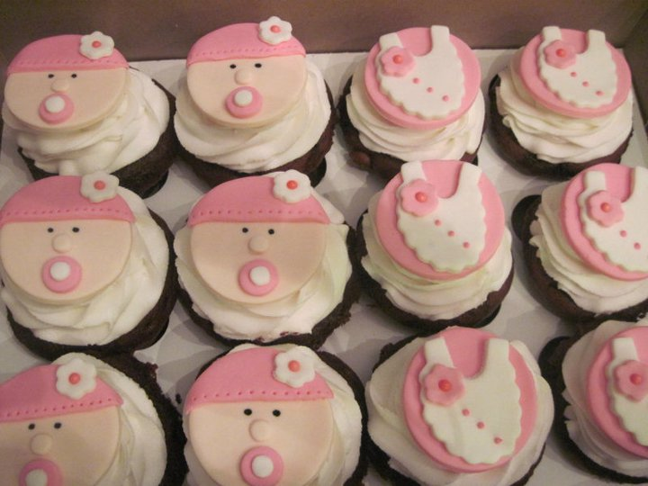 Girl Baby Shower Cupcake Ideas