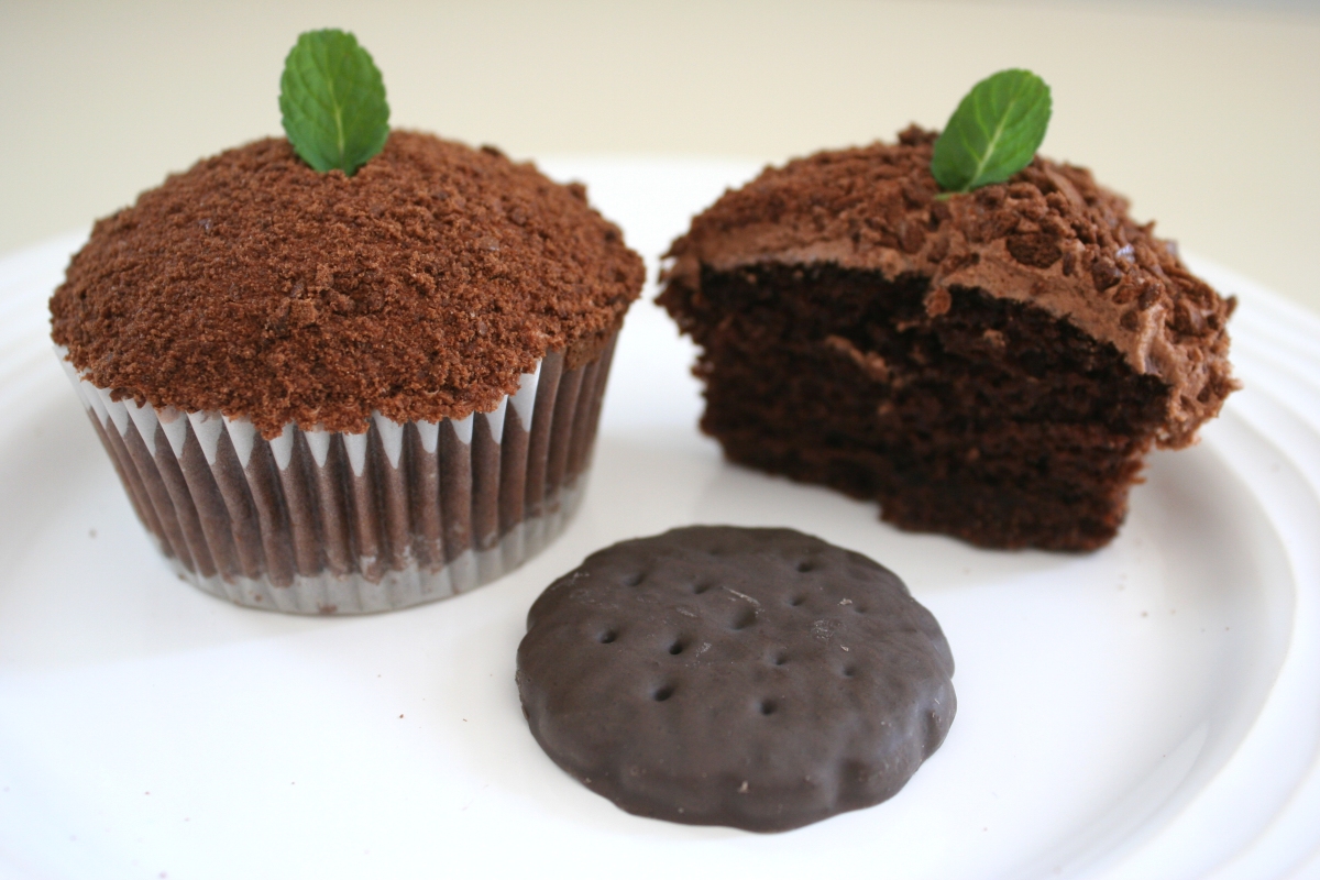 Girl Scout Cookie Thin Mint Cupcake Recipe