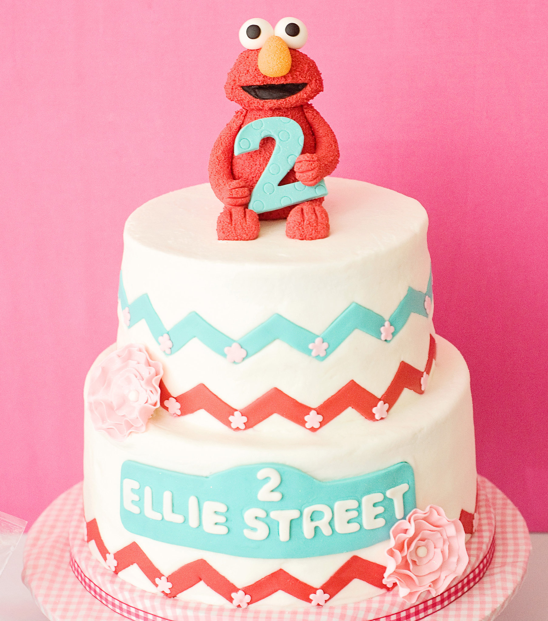 Girls Elmo Birthday Cake Ideas