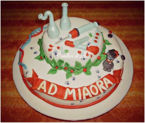 Graduation Cake Biology Graduation Cake Biology