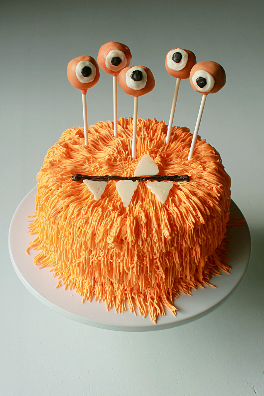 Halloween Monster Birthday Cake