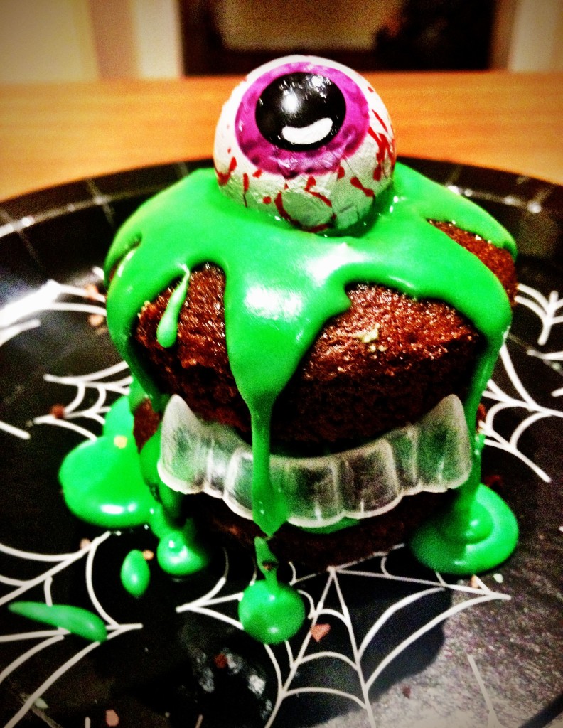 Halloween Slime Cake