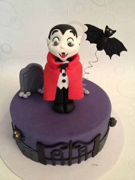 Halloween Vampire Cake