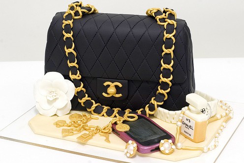 Happy Birthday Chanel Cake