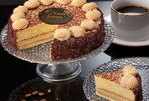 Happy Birthday Tiramisu Cake