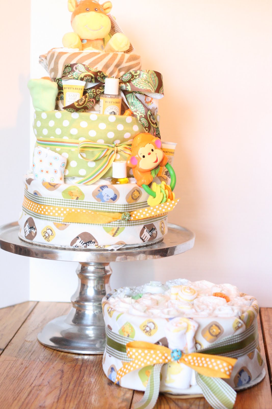 How to Make Diaper Cakes Baby Shower Ideas