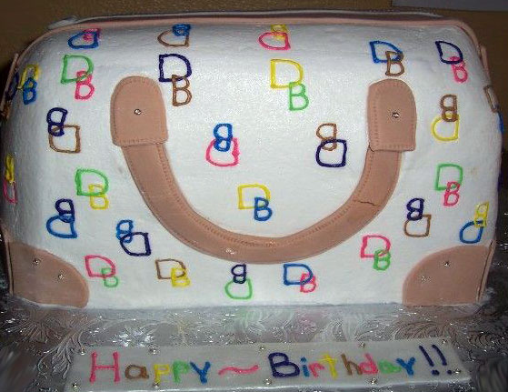 How to Make Purse Cake Tutorial