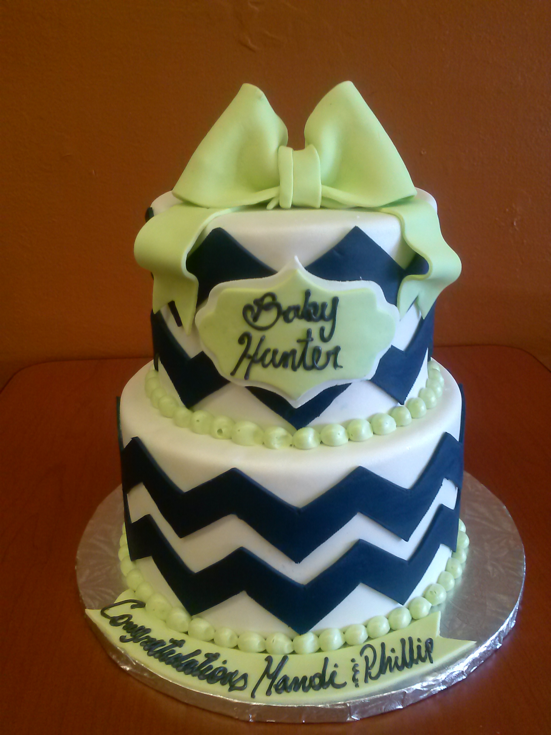 Hunting Baby Shower Cake