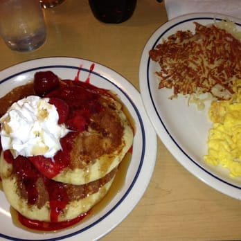 Ihop Pancakes and Scrambled Eggs