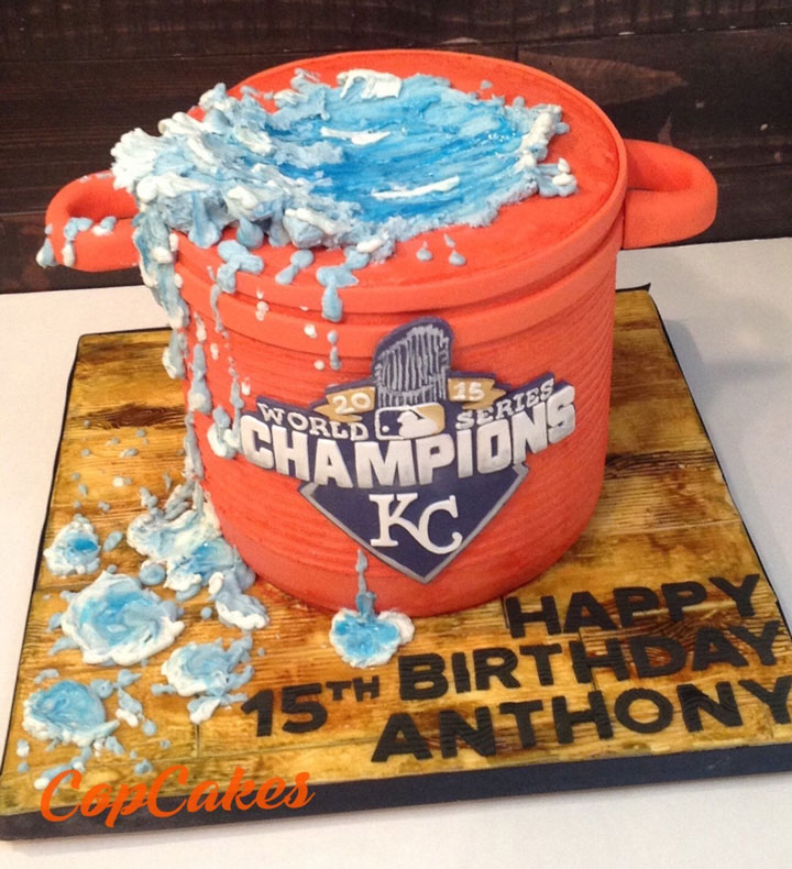 Kansas City Royals Birthday Cake