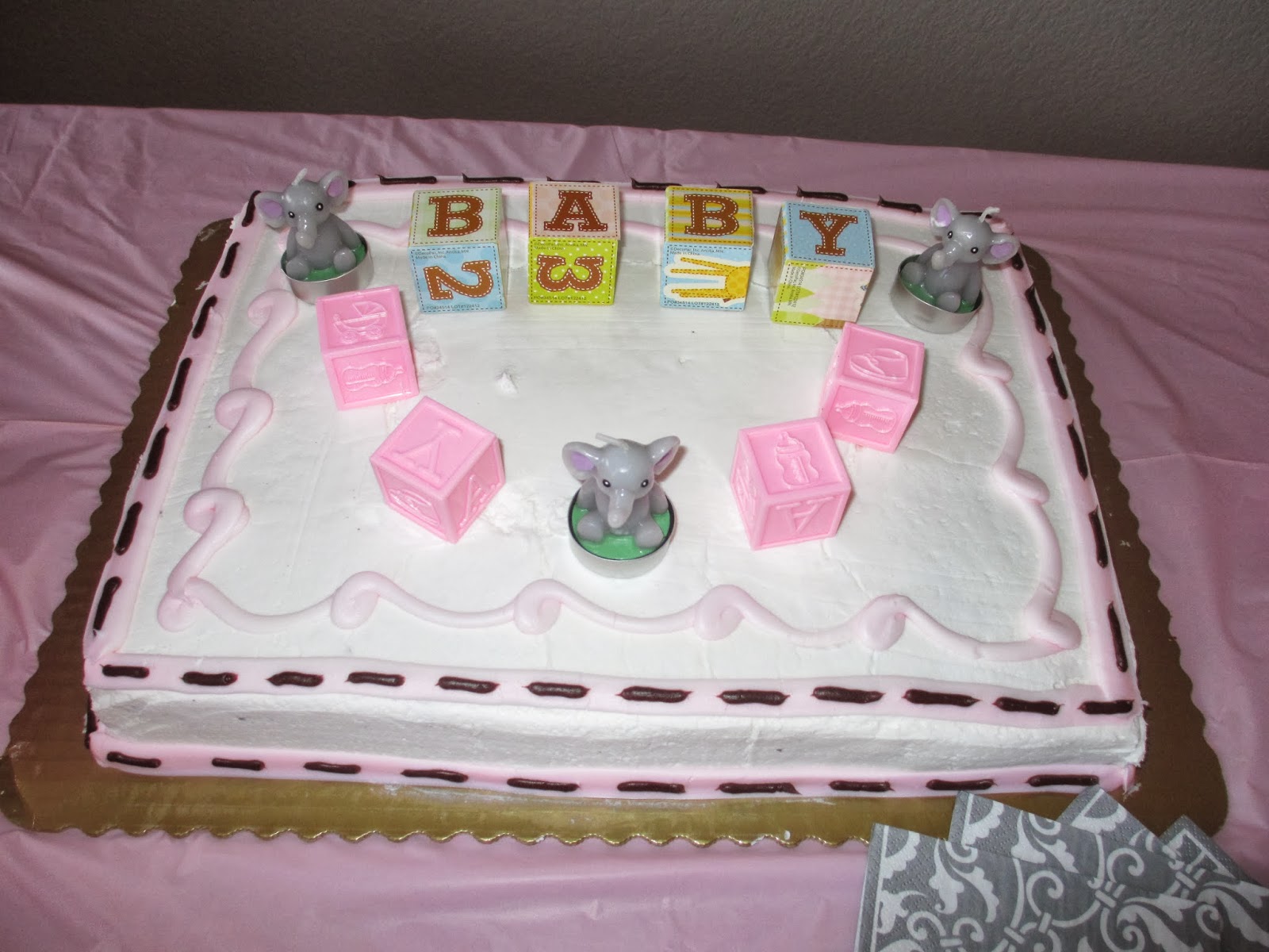 King Soopers Baby Shower Cakes