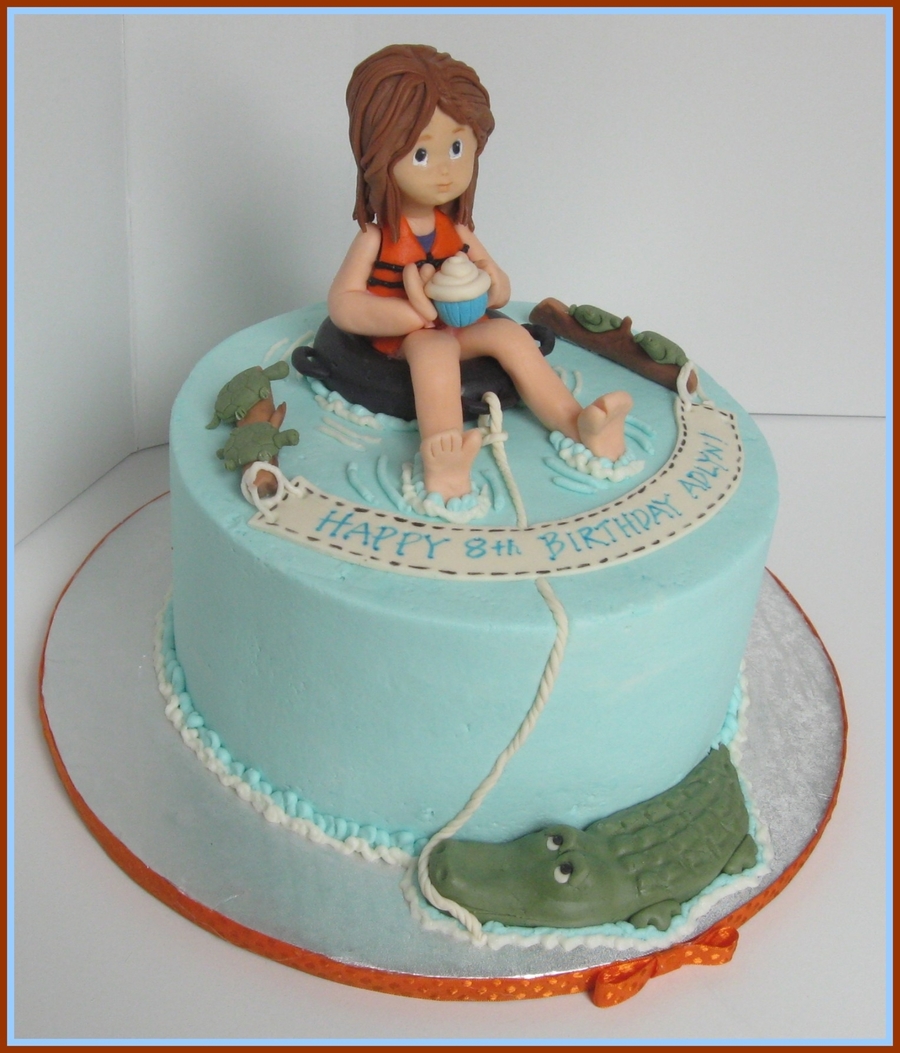 Lake Themed Birthday Cakes Lake Themed Birthday Cakes