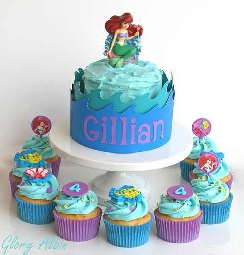 Little Mermaid Birthday Cake Idea Little Mermaid Birthday Cake Idea