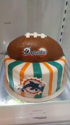 Miami Dolphins Cake Miami Dolphins Cake