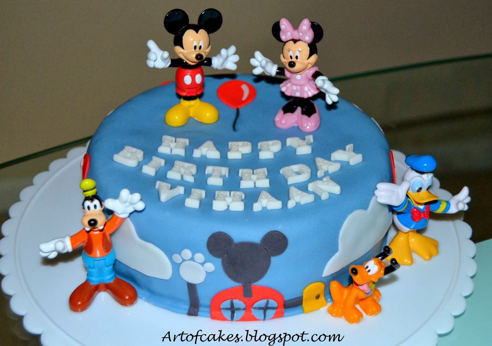 Mickey Mouse Clubhouse Birthday Cakes 1 Year Old