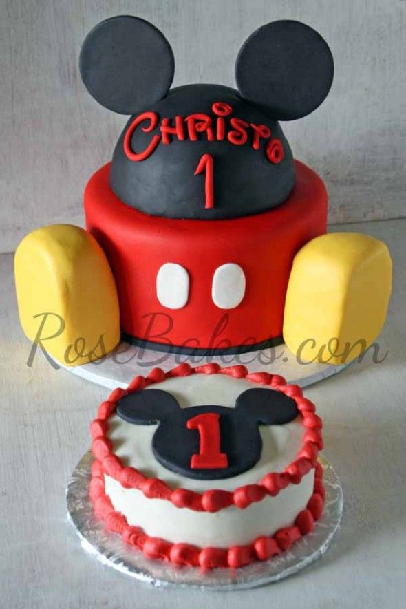 Mickey Mouse Clubhouse Smash Cake